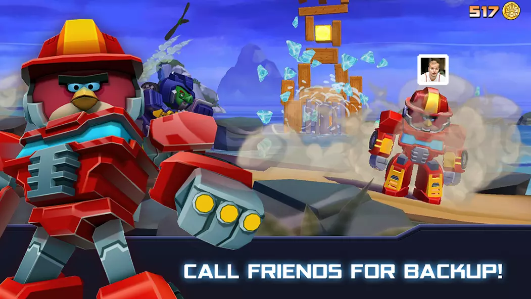 Angry Birds Transformers Mod APK (Unlimited Money)