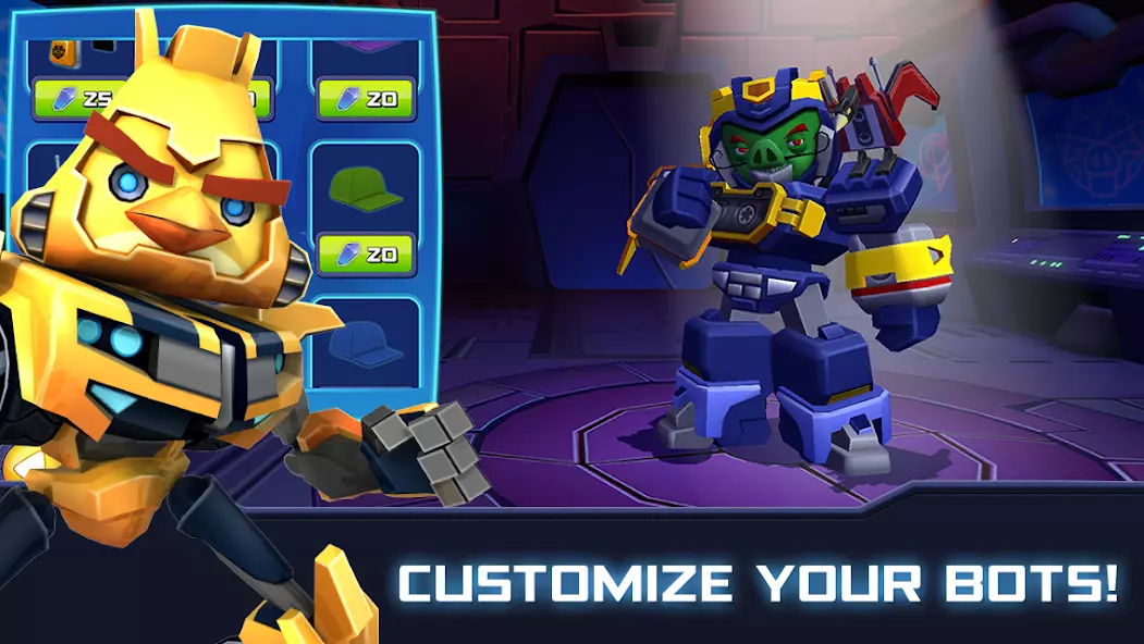 Angry Birds Transformers Mod APK (Unlimited Money)