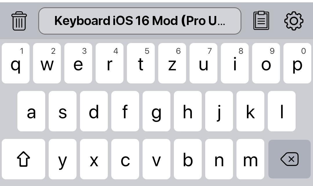 Keyboard iOS 17 Mod (Pro Unlocked)