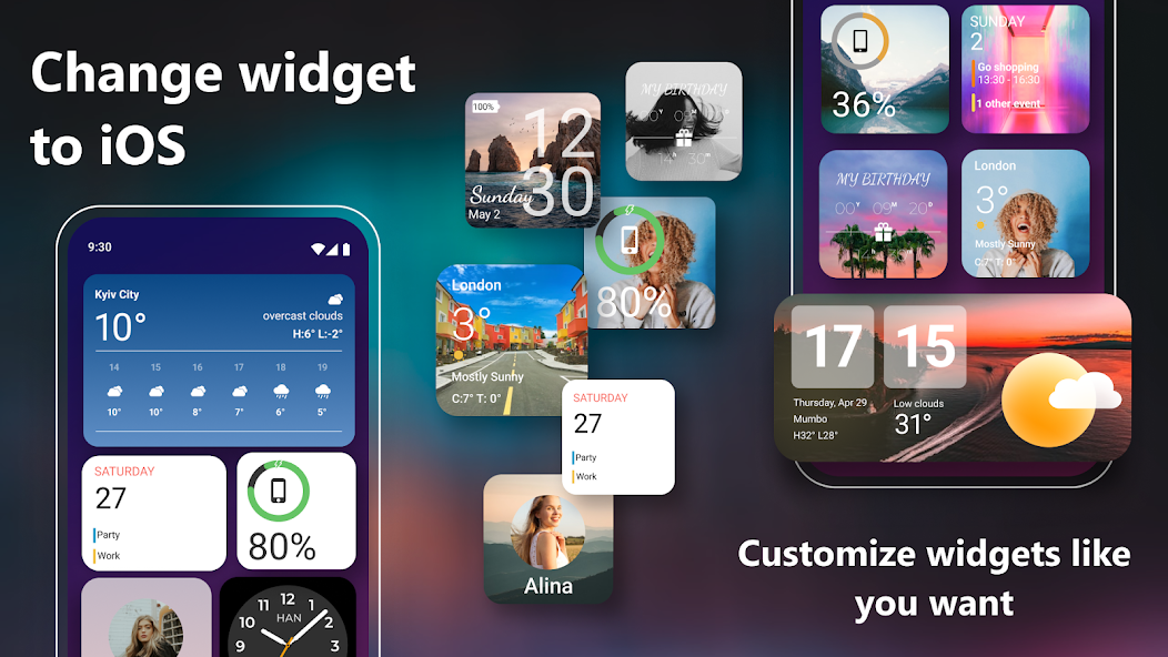 Widgets iOS 17 Mod (Premium Unlocked)