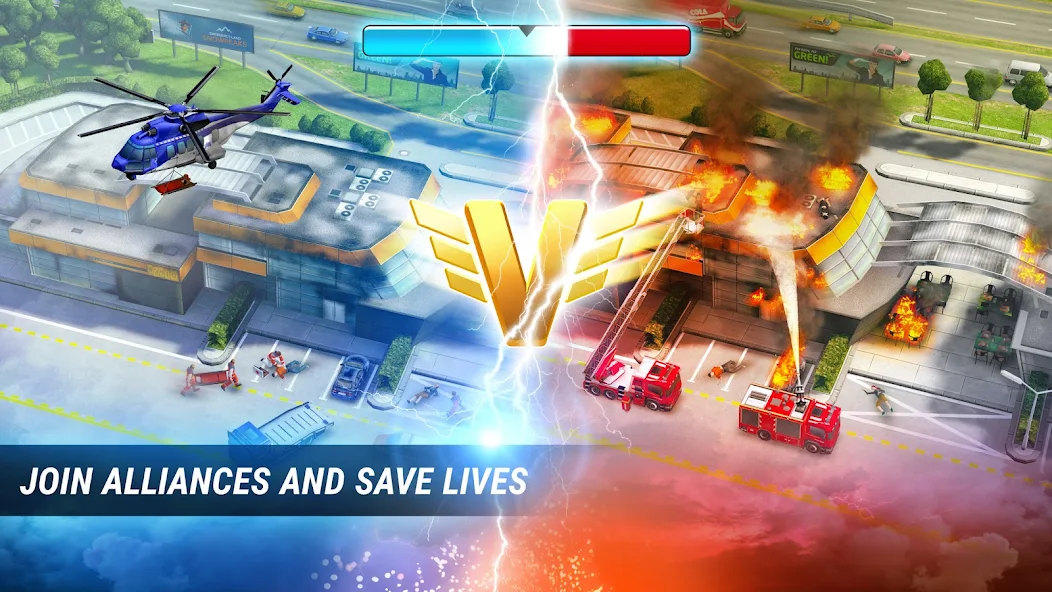 EMERGENCY HQ Mod APK: rescue strategy (Move Speed Multiplier)